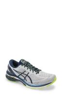 ASICS Gel-Kayano 27 Men's Running Shoes Glacier Gray/French Blue Size 8.5 Width D - Medium