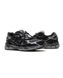 Asics Sportstyle GEL NYC Unisex Trainers, Size: 39.5, Graphite grey/black - Leather and textile