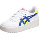 ASICS Women's Japan S Platform (Detail Manipulation) - Sportstyle Sneakers - White/Asics Blue 9.5