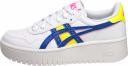 ASICS Women's Japan S Platform (Detail Manipulation) - Sportstyle Sneakers - White/Asics Blue 9.5