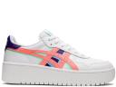 ASICS Women's Japan S Platform (Detail Manipulation) - Sportstyle Sneakers - WHITE/SUN Coral 11
