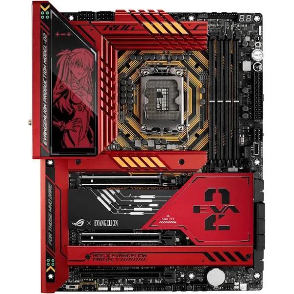 Asus ROG Maximus Z790 Hero EVA-02 Edition LGA 1700(Intel 13th &12th Gen) ATX Gamining motherboard(DDR5, 5x M.2 slots,PCIe 5.0 X16 With Q-Release