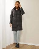 Atmos&Here - Women's Black Puffer Jackets - Artic Longline Puffer - Size 12 at The Iconic