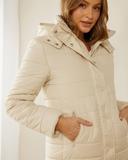 Atmos&Here - Women's Neutrals Puffer Jackets - Alpine Puffer Jacket - Size 16 at The Iconic