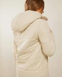 Atmos&Here - Women's Neutrals Puffer Jackets - Artic Longline Puffer - Size 6 at The Iconic