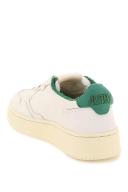 Autry Woman Leather medalist low sneakers White,Green 37 Solid colour,Monogram Leather