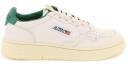 Autry Woman Leather medalist low sneakers White,Green 37 Solid colour,Monogram Leather