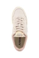 Autry Woman Leather medalist low sneakers White,Pink 39 Solid colour,Monogram Leather