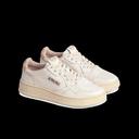 Autry Woman Leather medalist low sneakers White,Pink 41 Solid colour,Monogram Leather