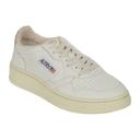 Autry Woman Leather medalist low sneakers White,Pink 41 Solid colour,Monogram Leather