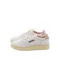 Autry Woman Leather medalist low sneakers White,Pink 41 Solid colour,Monogram Leather