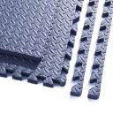 BabiesMart Baby Play Mat Safe Foam Mat Large 60 x 60 x 1.2 cm Puzzle Tiles Dark Blue / 4 Squares of 60 x 60 x 1.2 cm (Total 120 x 120 x 1.2 cm)