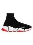 Balenciaga Speed 2.0 Clear Sole Recycled Knit Sneaker - Pink - Woman - 42 - Polyester & Elastane