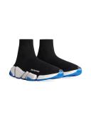Balenciaga Speed 2.0 Clear Sole Recycled Knit Sneaker - White - Man - 47 - Polyester & Elastane