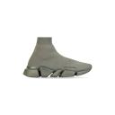 Balenciaga Speed 2.0 Monocolor Recycled Knit Sneaker - Green - Man - 12 - Polyester & Elastane