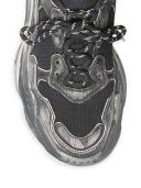 Balenciaga Triple S Logo-Embroidered Distressed Leather, Nubuck and Mesh Sneakers - Women - Pink Sneakers - IT37