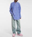 Balenciaga Triple S Logo-Embroidered Distressed Leather, Nubuck and Mesh Sneakers - Women - Pink Sneakers - IT38