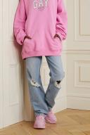 Balenciaga Triple S Logo-Embroidered Distressed Leather, Nubuck and Mesh Sneakers - Women - Pink Sneakers - IT38