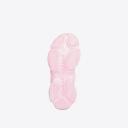 Balenciaga Triple S Logo-Embroidered Distressed Leather, Nubuck and Mesh Sneakers - Women - Pink Sneakers - IT38