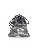 Balenciaga Triple S Logo-Embroidered Distressed Leather, Nubuck and Mesh Sneakers - Women - Pink Sneakers - IT39