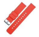 Barton Watch Bands - Soft Silicone Quick Release Straps - Stainless Steel Buckle - Choose Color & Width - 16mm, 18mm, 20mm, 22mm, 24mm - Silky