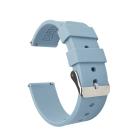 Barton Watch Bands - Soft Silicone Quick Release Straps - Stainless Steel Buckle - Choose Color & Width - 16mm, 18mm, 20mm, 22mm, 24mm - Silky