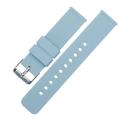 Barton Watch Bands - Soft Silicone Quick Release Straps - Stainless Steel Buckle - Choose Color & Width - 16mm, 18mm, 20mm, 22mm, 24mm - Silky