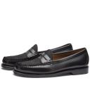 Bass Weejuns Men's Larson Exotic Mix Loafer in Black Leather/Hide, Size UK 10 | END. Clothing