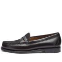Bass Weejuns Men's Larson Exotic Mix Loafer in Black Leather/Hide, Size UK 10 | END. Clothing
