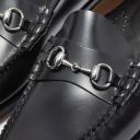 Bass Weejuns Men's Lincoln Horse Bit Loafer in Black Leather, Size UK 6 | END. Clothing
