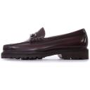 Bass Weejuns Men's Lincoln Horse Bit Loafer in Wine Leather, Size UK 10 | END. Clothing