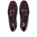 Bass Weejuns Men's Lincoln Horse Bit Loafer in Wine Leather, Size UK 10 | END. Clothing