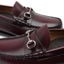 Bass Weejuns Men's Lincoln Horse Bit Loafer in Wine Leather, Size UK 10 | END. Clothing