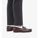 Bass Weejuns Men's Lincoln Horse Bit Loafer in Wine Leather, Size UK 10 | END. Clothing