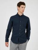 Ben Sherman - Men's Blue Business Shirts - Long Sleeve Signature Oxford Shirt - Size XXXL at The Iconic