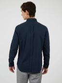 Ben Sherman - Men's Blue Business Shirts - Long Sleeve Signature Oxford Shirt - Size XXXL at The Iconic