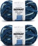 Bernat Casa Cream 2 Pack of 226g/8oz-Polyester-6 Super Bulky-Knitting/Crochet Yarn