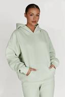 Bernie Oversized Unisex Hoodie | Light Sage | MESHKI Tops | Size S | in Multiple Sizes & Styles | AfterPay Available