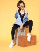 Berrylush Women Solid Black Super Stretchy & High Waisted Elastic Waist Sports Tights 14