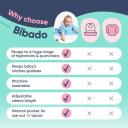 Bibado - 2-Pack Baby & Toddler Feeding Coverall Bib, Baby Led Weaning Bib, Long Sleeve Bib, Easy To Clean Baby Bibs For Eating, Adjustable High