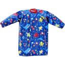 BIBaDO Coverall Weaning Bib - Toddler Baby Long Sleeve Bibs for Ages 6-36 Months Attaches to Highchairs Pushchairs Tables - Waterproof Machine Washab