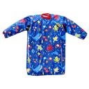 BIBaDO Coverall Weaning Bib - Toddler Baby Long Sleeve Bibs for Ages 6-36 Months Attaches to Highchairs Pushchairs Tables - Waterproof Machine Washab