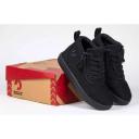 Billy Footwear Boy's Sneaker Black Short-Wrap to The Floor Sneaker Little Kid 12 W