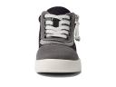 Billy Footwear Boy's Sneaker Gray Color Block Short-Wrap to The Floor Sneaker Little Kid 12