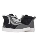 Billy Footwear Boy's Sneaker Gray Color Block Short-Wrap to The Floor Sneaker Little Kid 12