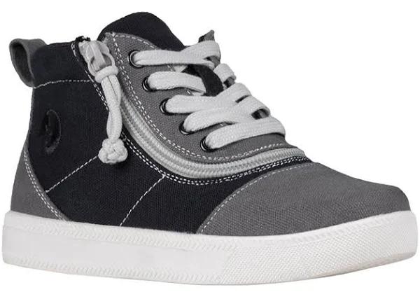 Billy Footwear Boy's Sneaker Gray Color Block Short-Wrap to The Floor Sneaker Little Kid 12