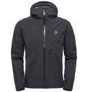 Black Diamond Fineline Stretch Rain Shell - Men&s Kingfisher, L