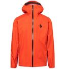 Black Diamond Fineline Stretch Rain Shell - Men's Kingfisher, M