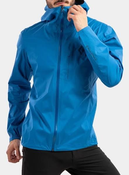 Black Diamond Fineline Stretch Rain Shell - Men's Kingfisher, M