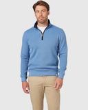 Blazer Heather 1/2 Zip Sweat - Olive - Size M